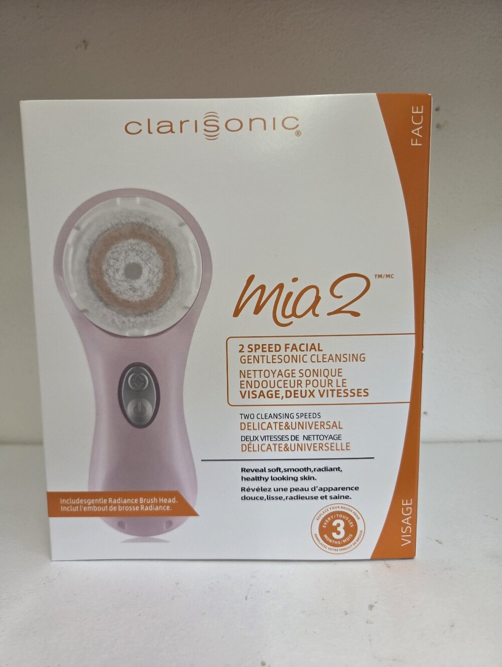 Clarisonic Mia 2 Facial Cleansing Brush in Light Pink